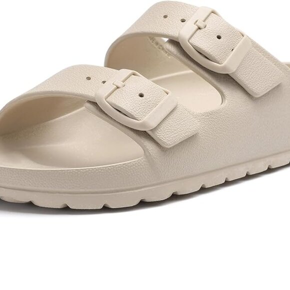 Womens Size 9 Comfort Slides Tan - Picture 4 of 9